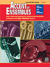 cover ACCENT ON ENSEMBLES #2 CLAR/BASS CL cover